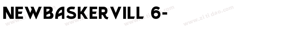 NewBaskervill 6字体转换